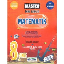 Okyanus Yayınları Master Soru Bankası Matematik 8. Sınıf Beceri Temelli Sorular Sınav Hazırlığı