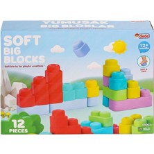 Timion Mey Ithalat® 04005 Yumuşak Big Bloklar 12 Parça