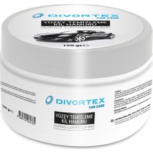 Divortex Clay Bar 150 gr Yüzey Temizleme Kil Hamuru Premium Kalite