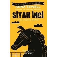 İş Bankası Kültür Yayınları Siyah İnci - Kısaltılmış Metin (Kapak Değişebilir) - Anna Sewell - 120 Sayfa Türkçe Çocuk Kitabı 7+ Yaş İçin
