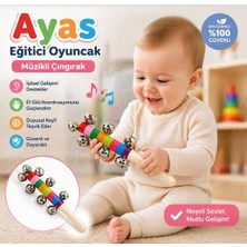 Empressco Marakas Metal Zilli Ahşap Marakas Ahşap Müzik Aleti El Zili - Fiyatı, Yorumları