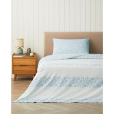 English Home Lillibelle Kolay Ütülenir Tek Kişilik Nevresim Takımı 160X220 cm Mavi