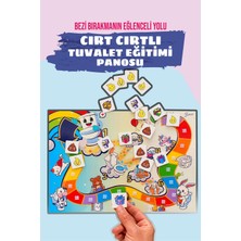 Empressco Cırt Cırtlı Tuvalet Eğitimi Panosu, Cırtlı Tuvalet Alışkanlığı Eğitimi ve Hediye Başarı Diploması - Fiyatı, Yorumları