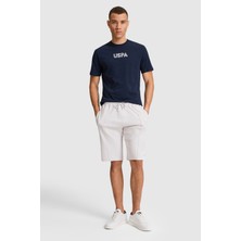 U.s. Polo Assn. Erkek Açık Gri Şort (Örme) 50327203-VR001