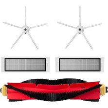 Roborock S5 Max S50/S55/S5 Uyumlu 5 Parça Akıllı Süpürge Seti Yedek Parçaları Temizlik İçin