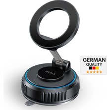 Woyax 360° Mıknatıslı Ayarlanabilir Araç İçi Telefon Tutucu Tek Parça ABS Plastik Malzeme