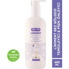 Babyton Liniment Bebek Bezi Değiştirme Temizleyici ve Pişik Önleyici 400 ml