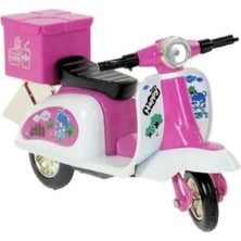 Empressco Çek Bırak Metal Vespa Motor 12 cm - FY361A-12D - Pembe (Lisinya) - Fiyatı, Yorumları