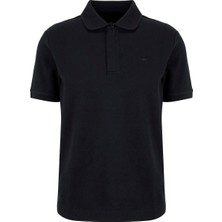 Brooks Brothers Siyah Erkek Logo Baskılı T-Shirt