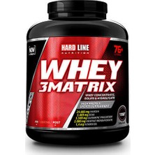 Hardline Nutrition Hardline Whey 3 Matrix 2300 gr 76 Servis Toz Protein Tozu Yetişkin İçin Zengin İçerik