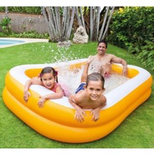 intex Yazlık Aile Havuzu, Geniş ve Rahat, Serinletici Eğlence Için Ideal