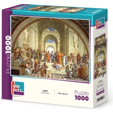 Yappuzz Atina Okulu Puzzle 1000 Parça
