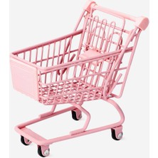 Empressco Şirin Pembe Mini Alışveriş Arabası, Pratik ve Eğlenceli Kullanım