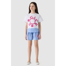 Iceberg  Kız Çocuk Beyaz Tshirt