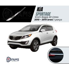 Fams Otomotiv  Kia Sportage Krom Bagaj Alt Çıta 2010-2015 Paslanmaz Çelik