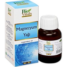 Bio Vitals Magnezyum Yağı 50 ml Cilt Bakım Yağı Özelliği ile Etkili Takviye
