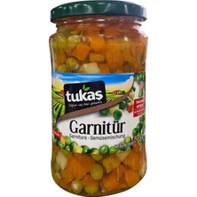 Tukaş Garnitür Konservesi Cam 350 G (3'li Paket)
