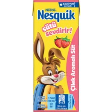 Nesquik Çilek Aromalı Süt 180 ml (6'li Paket)