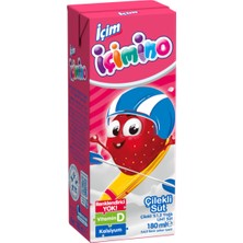 İçim Içim Içimino Çilekli Süt 180 ml (7'li Paket)