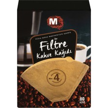 Migros Filtre Kahve Kağıdı No:4 80 Adet (2'li Paket)