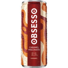 Obsesso Caramel Macchiato Soğuk Kahve 250 ml (3'li Paket)