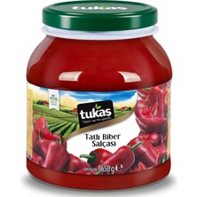 Tukaş Tatlı Biber Salçası Cam Pet 1650 G (2'li Paket)
