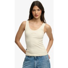 Superdry Bej Kadın Nakışlı Atlet W6012170A