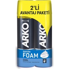 Arko Men 2'li Köpük Cool Avantaj Paket 200 ML+200 ml