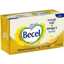 Becel Tereyağı Keyfi Paket Margarin 250 G (4'li Paket)