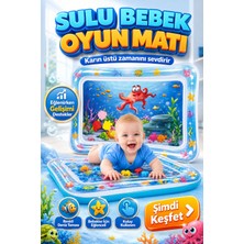 Empressco Sulu Bebek Oyun Matı – 1-3 Yaş Tummy Time Su Dolu Aktivite Halısı – Motor Gelişim Oyuncağı - Fiyatı, Yorumları