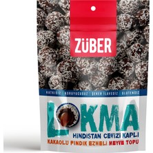 Züber Lokma Hindistan Cevizi Kaplı Meyve Topu 96 G (2'li Paket)