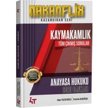 4T Yayınevi 4t Yayınları Kaymakamlık Anayasa Hukuku Çıkmış Sorular