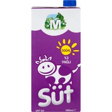 Migros %3 Yağlı Uht Süt 1 L (3'li Paket)