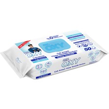 Mr.Oxy Mr Oxy Yüzey Temizlik Havlusu Beyaz Sabun 50'li (3'li Paket)