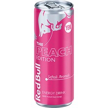 Red Bull Peach Edition Enerji Içeceği 250 ml (3'li Paket)