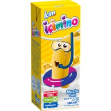 İçim Içim Içimino Muzlu Süt 180 ml (7'li Paket)
