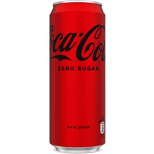 Coca-Cola Zero Sugar Kutu 330 ml (3'li Paket)