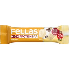 Fellas Yüksek Protein Bar - Muz 45 G (2'li Paket)