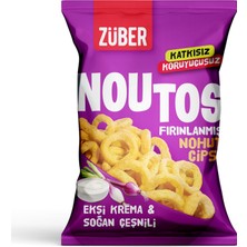 Züber Noutos Ekşi Krema ve Soğan 55 G (3'li Paket)