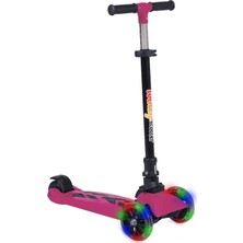 Empressco Winky LED Işıklı 3 Tekerli Katlanabilir 5-9 Yaş Arası Max 90 kg Taşıma Kapasitesi 3 Kademeli Scooter - Fiyatı, Yorumları