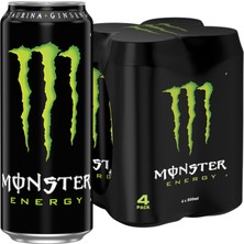 Monster Energy Green Kutu 4 x 500 ml