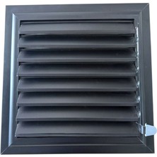 Camaks Antrasit Gri Alüminyum 35X35 cm Menfez Banyo Havalandırma Menfezi
