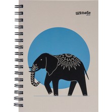 Mynote Geometrik Planner A5 100 Yaprak (2'li Paket)