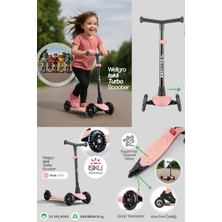 Empressco Işıklı Scooter, Ayarlanabilir Yükseklik, Ön Tekerleri Işıklı Çocuk Scooter, Pembe - Fiyatı, Yorumları