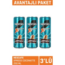 Nescafe Xpress Coconatte 3 x 250 ml (2'li Paket)