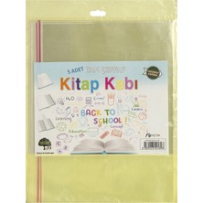 Hazır Kitap Kabı Şeffaf 5'li (Blisterli) (6'li Paket)