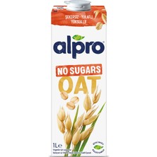 Alpro Şekersiz Yulaf Içeceği 1 L (2'li Paket)