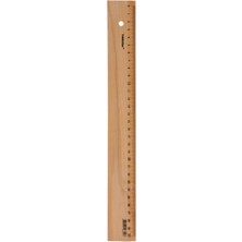 FLY Tahta Cetvel 30 cm (3'li Paket)
