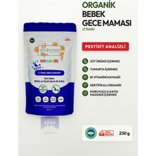 Soul Kitchen Organik 3 Tahıllı Gece Maması Tahıl Bazlı Bebek Ek Gıdası 250gr (B1 VİTAMİNLİ)