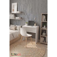 Tulip Life Raflı Çalışma Masası Alt Raflı Bilgisayar Masası 75CM TLPM03S